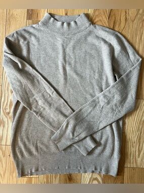 Milano Women's Turtleneck Sweater in Taupe